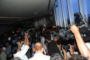 Krishna and Vijaya Nirmala at Aagadu Movie Preview Show